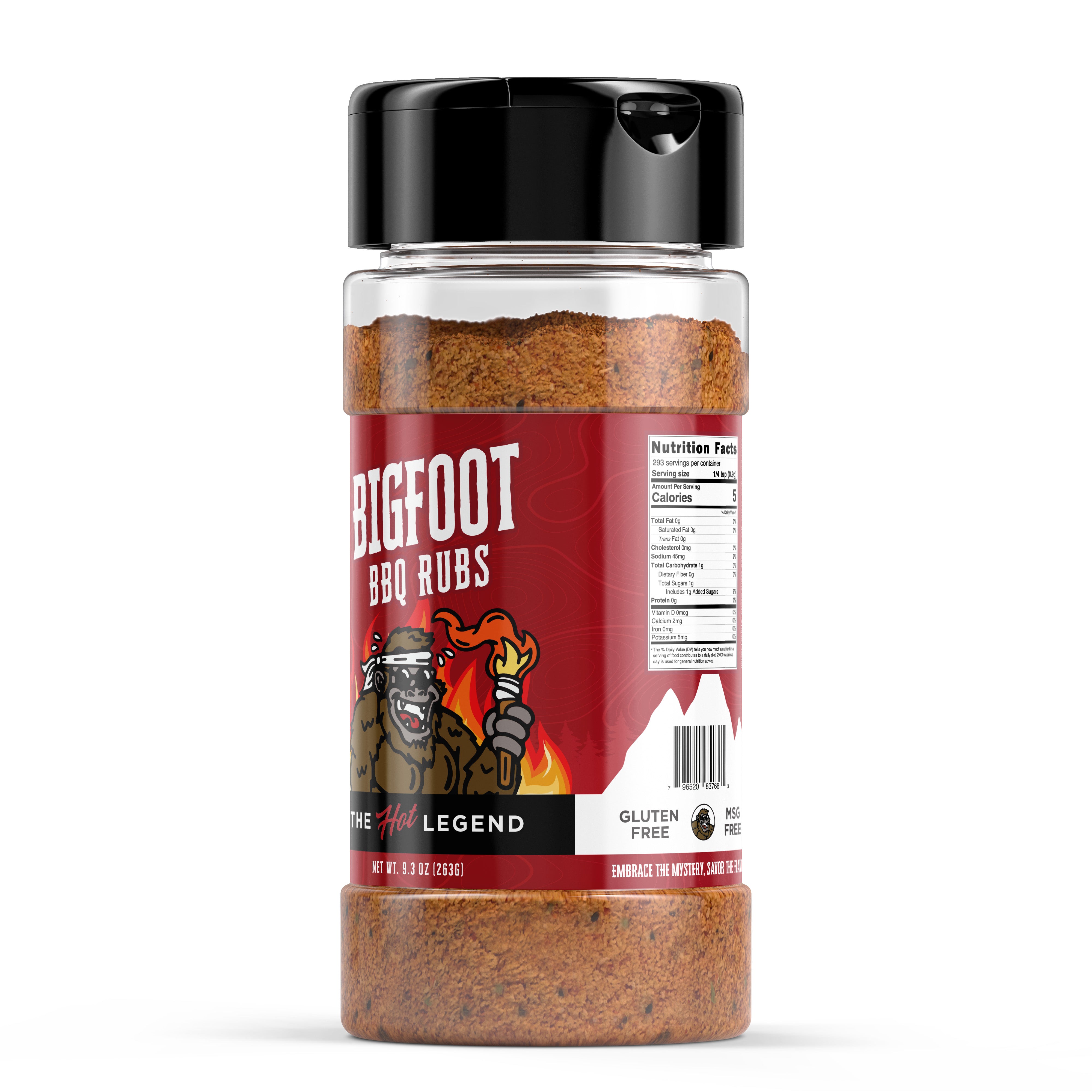 The "Hot" Legend BBQ Rub, Right Pic