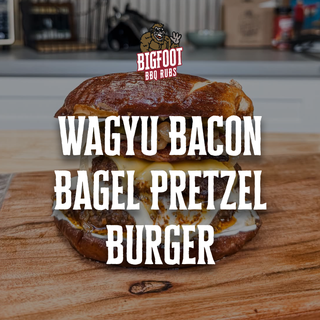 Bigfoot Eats - Eps 4 Bacon Wagyu Pretzel Bagel Burger