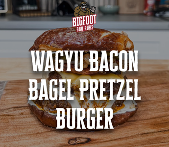 Bigfoot Eats - Eps 4 Bacon Wagyu Pretzel Bagel Burger