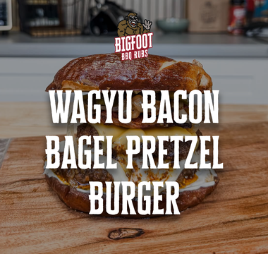 Bigfoot Eats - Eps 4 Bacon Wagyu Pretzel Bagel Burger