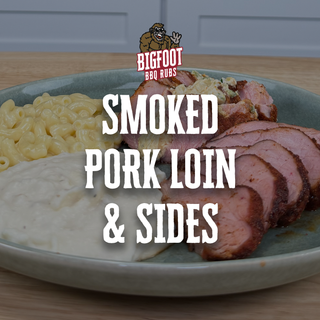 Bigfoot Eats - Eps 2 Smoked Pork Loin and Sides