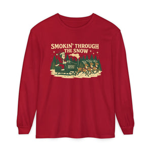 Smokin' Through The Snow Long Sleeve T-Shirt