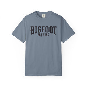 Bigfoot BBQ Rubs T-Shirt — Retro Grunge BBQ Tee