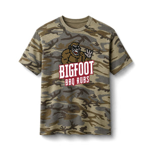Bigfoot BBQ Rubs Camo Tee