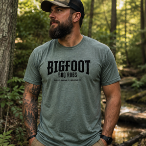 Bigfoot BBQ Rubs Text Logo Shirt