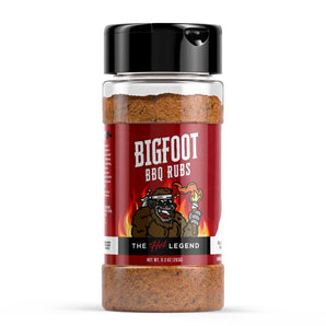 The "Hot" Legend BBQ Rub, Front Picture