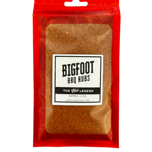 Bigfoot BBQ Rub Sample Packs - 2 OZ