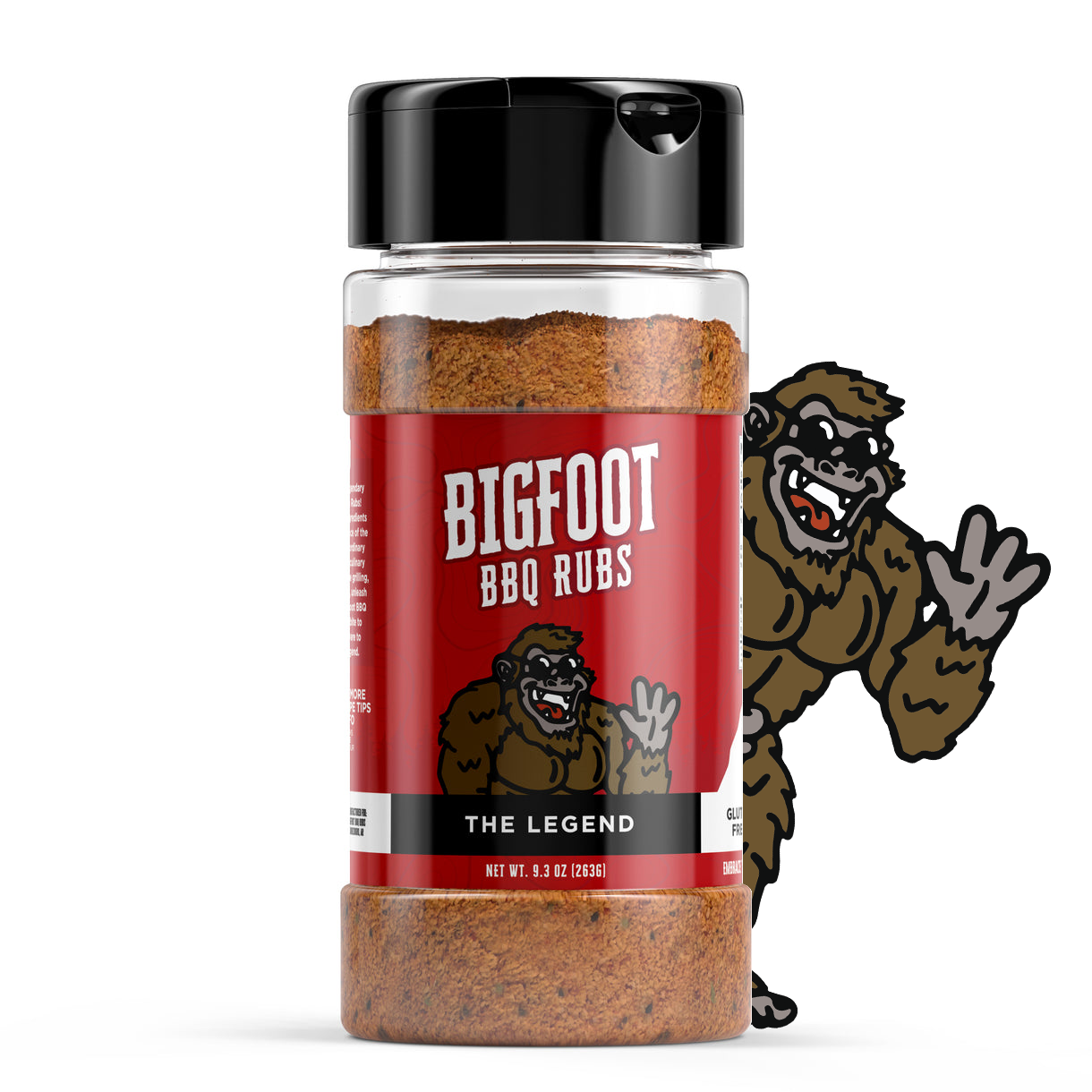 The Legend BBQ Rub Bigfoot BBQ Rubs